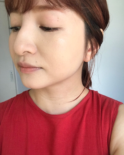 ヘラ クッションファンデーション しっかりカバーした画像