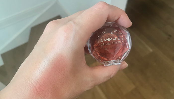 キャンメイククリームチーク16 スウォッチ