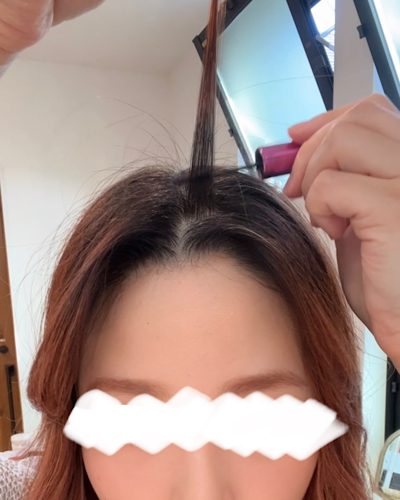 韓国風立ち上げ前髪やり方